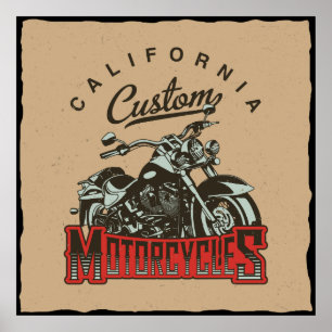 Retro vintageavbrytare poster