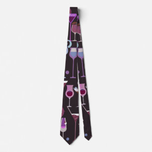 Retro vintagecoctailmönster slips