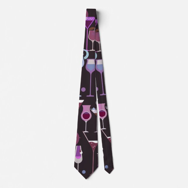 Retro vintagecoctailmönster slips (Framsida)