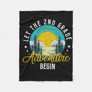 Retro-Vintagen låter 2:a Klass Äventyr gå till Sc Fleecefilt