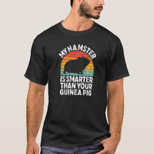 Retro-Vintagen min hamster är smartare än din gäst T Shirt
