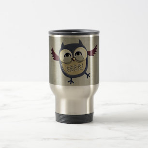 Retro vintageuggla resemugg