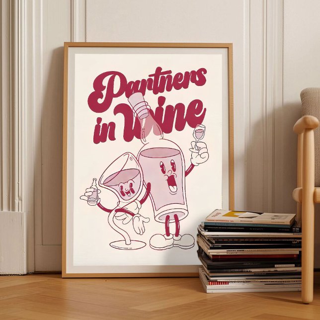 Retro vintryck Vintage vinillustration Retro  Poster (Skapare uppladdad)