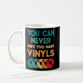 Retro Vinyl LP Record Vintage You Can Never Have Kaffemugg