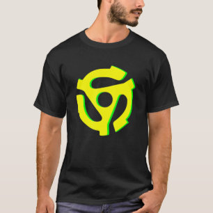 Retro Vinyl Record 45 varv/min Infoga T Shirt