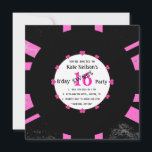 Retro Vinyl Record l Modern Sweet 16 B'day Inbjudningar<br><div class="desc">Vinyl Record-design placerad på en bit grungy UK Flagga. Ett modernt sätt att fira 16:e B-dagen,  särskilt för brittiska flickor eller så tycker du helt enkelt om designen. Alla standardtexter kan anpassas helt och hållet med dina egna skrivningar,  och du kan också ändra typsnitt,  storlek och färg på texten.</div>