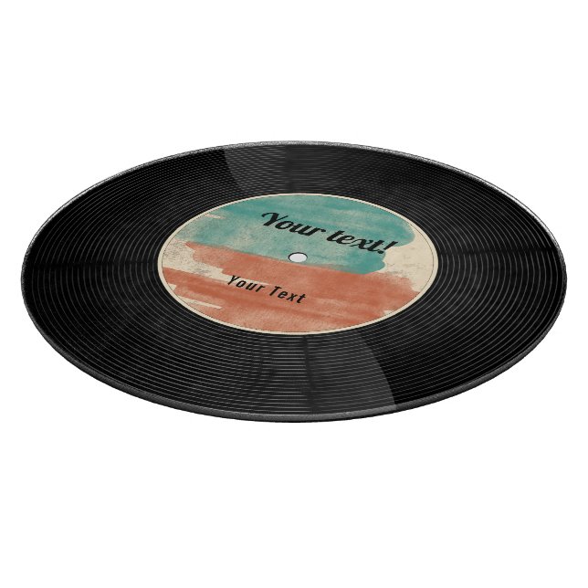Retro Vinyl Record Music Album (Hörn)