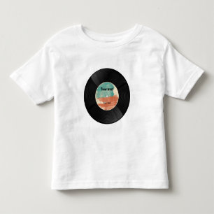 Retro Vinyl Record Music Album T Shirt