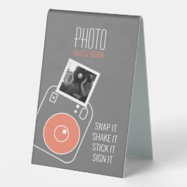 Retro Vinyl Record Photo Guest Bok