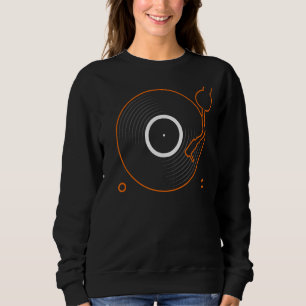 Retro Vinyl Record Player 70 80 Vintage Music Gra T Shirt