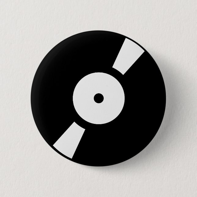 retro vinylskiva knapp (Framsida)