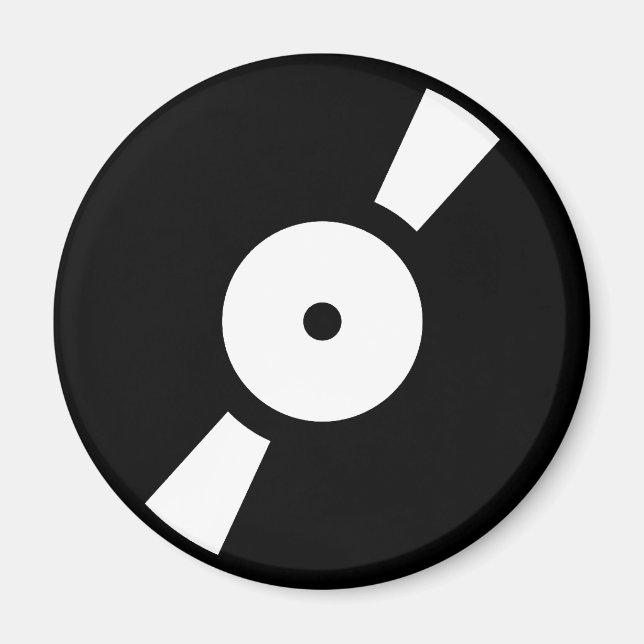 retro vinylskiva magnet (Framsidan)