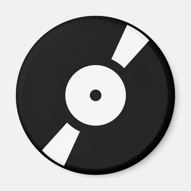 retro vinylskiva magnet (Framsidan)