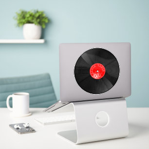 Retro vinylskylt klistermärken