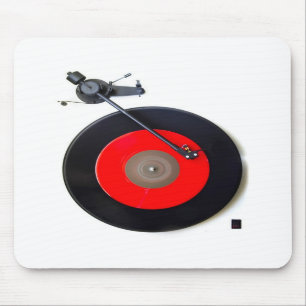 Retro vinylTurntable Mousepad Mousemat Musmatta