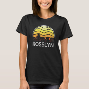 Retro Virginia Rosslyn Visitors Skyline Vintage Ur T Shirt