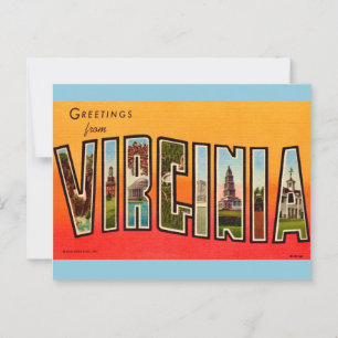 Retro Virginia vykort