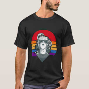 Retro Virtuell verklighet VR Goggles 2 T Shirt
