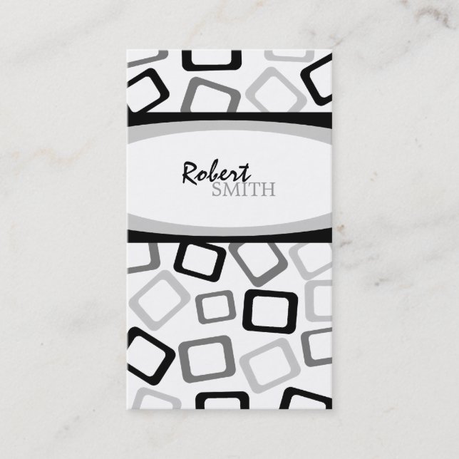 Retro visitkortar visitkort (Framsida)