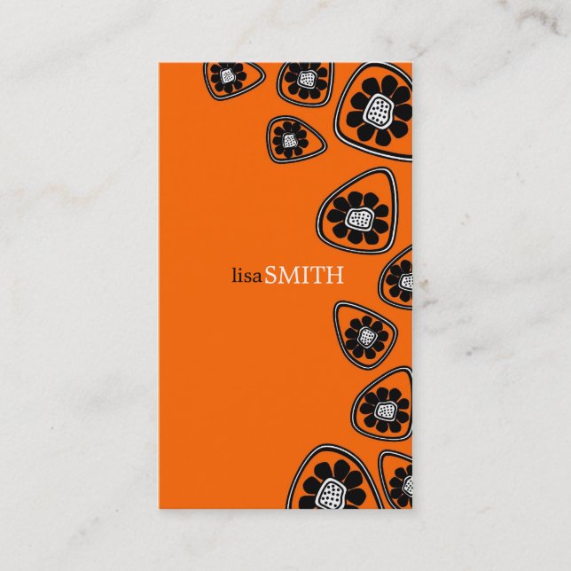 Retro visitkortar visitkort (Framsida)