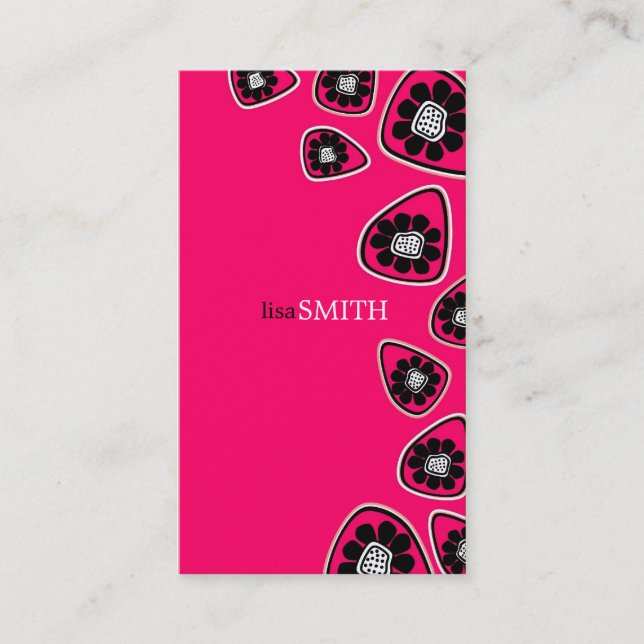 Retro visitkortar visitkort (Framsida)