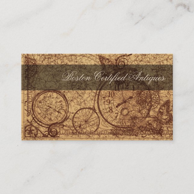 Retro visitkortar visitkort (Framsida)