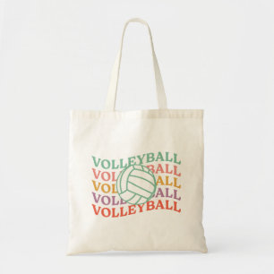 Retro Volleyball Sport Tygkasse
