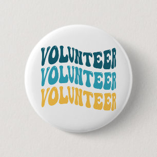 Retro Volunteer Knapp