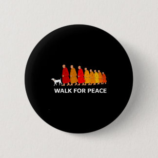 Retro walk for peace monks with aloka dog  knapp
