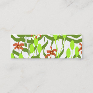 Retro Walpaper Mini Visitkort