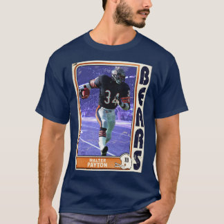Retro Walter Payton Trading d T Shirt