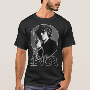 Retro Warren Zevon Black Tribute Classic T-Shirt