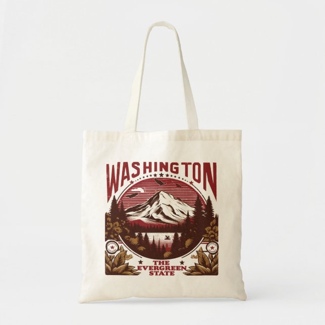 Retro Washington Tygkasse (Framsidan)