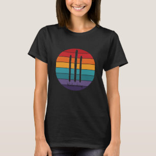Retro Waterskiing - Vatten Ski T Shirt