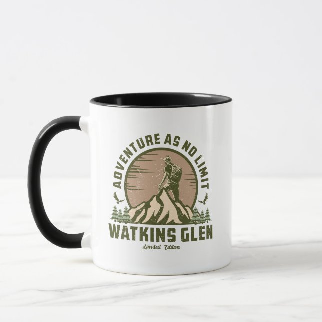 Retro Watkins Glen Hike Mugg (Vänster)