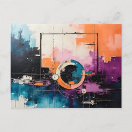 Retro Wave Design 04 - vykort