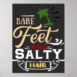 Retro Wave Surfer Poster