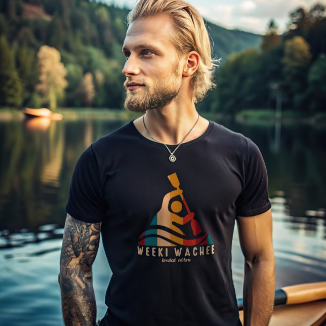 Retro Weeki Wachee Kayaking T Shirt (Skapare uppladdad)