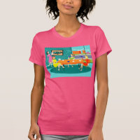Retro Weekly Women's Card Game T-Shirt