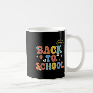 Retro Welcome Back to school Lacher-uppskattning Kaffemugg