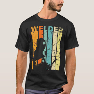 Retro Welder Vintage Welding Mechanic T Shirt