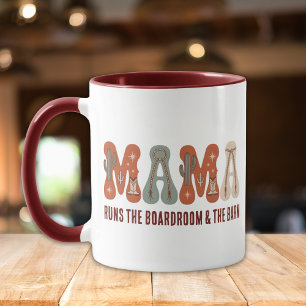 Retro Western Mamma Cowgirl Mamma Kontor Fika Mugg