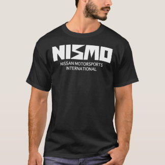 Retro White Nismo Nissan Motorsport Logo Classic T Shirt
