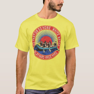 Retro White Vatten Raiting T Shirt