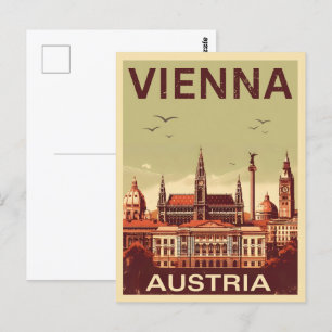 Retro Wien: Ljudskyltgåvor Vykort