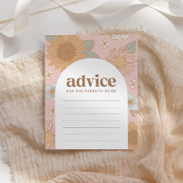 Retro WildblomGirl Baby Shower Adapter