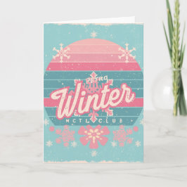 Retro Winter Club – Vintage skidkort Kort