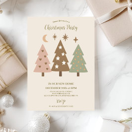 Retro Winter Kisses & Snowflake Wishes Inbjudningar