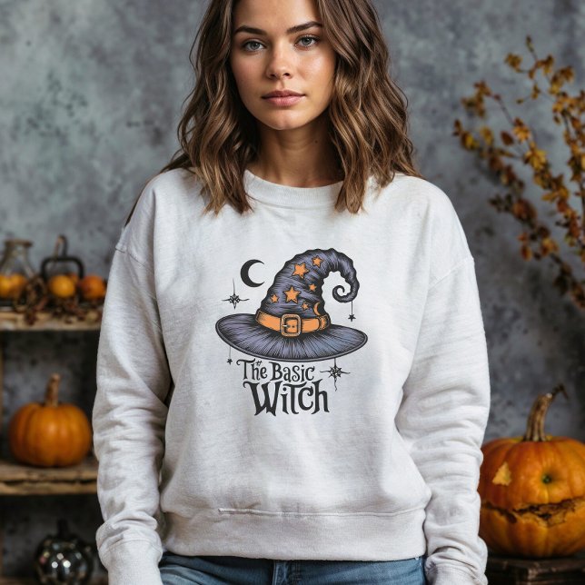 Retro Witch Typography Halloween Womens Costume T Shirt (Skapare uppladdad)