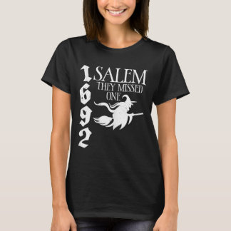 Retro witchy Salem 1692 de missade en Witch Hall T Shirt